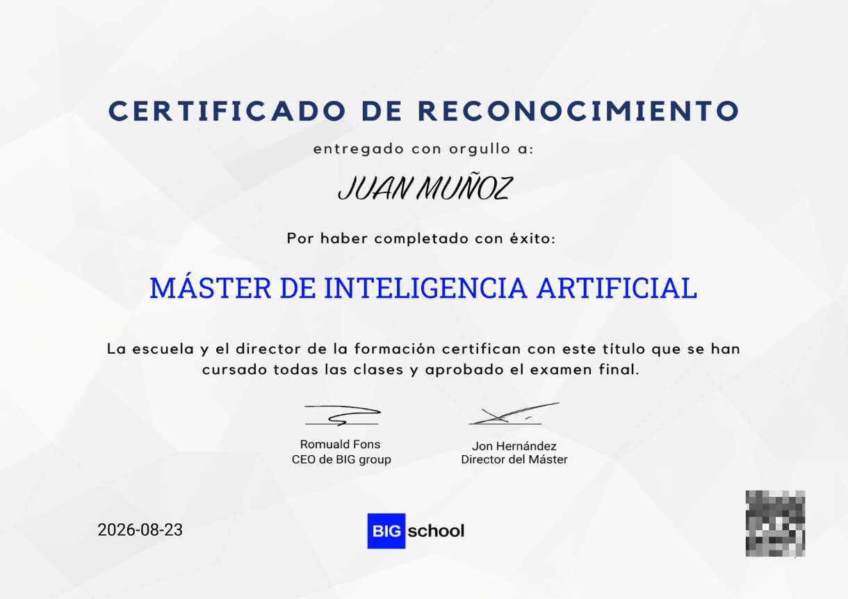 master de experto en inteligencia digital